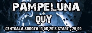 Koncert PAMPELUNA + QUY // KOŁOBRZEG CENTRALA // 13.06 - 13-06-2015