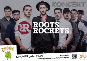 ROOTS ROCKETS koncert Kęty! - 03-07-2015