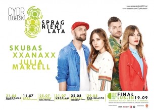 Bilety na koncert Spragnieni Lata : SKUBAS, JULIA MARCELL, XXANAXX we Wrocławiu - 31-07-2015