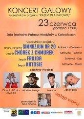 Koncert Galowy Razem dla Katowic w Katowicach - 23-06-2015