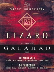 Bilety na koncert Lizard, gość specjalny: Galahad w Bielsku-Białej - 20-09-2015