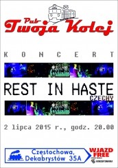Koncert Rest In Haste w Częstochowie - 02-07-2015