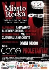 Koncert Miasto Rocka w Babimoście- Coma, Omni mOdO, Proletaryat - 11-07-2015