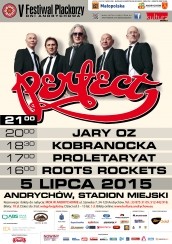 Bilety na koncert Dni Andrychowa - Perfect, Kobranocka, Proletaryat, Jary Oz - Sprzedaż zakończona! w Andrychowie - 05-07-2015
