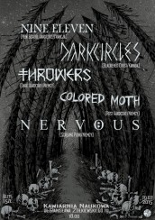 Koncert Hardcore-Punk - THROWERS + DARK CIRCLES + NINE ELEVEN + NERVOUS + COLORED MOTH w Krakowie - 19-07-2015