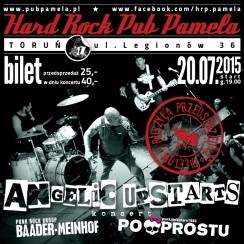 Koncert Angelic Upstarts w Hard Rock Pubie Pamela w Toruniu - 20-07-2015
