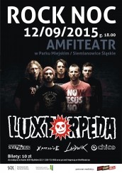 Koncert Rock Noc z Luxtorpedą w Siemianowicach Śląskich - 12-09-2015