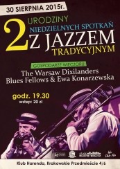 Koncert 2 urodziny Niedzielnych Spotkań z Jazzem Tradycyjnym w Warszawie - 30-08-2015