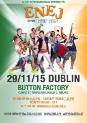 Koncert ENEJ W DUBLINIE!!! - 29-11-2015