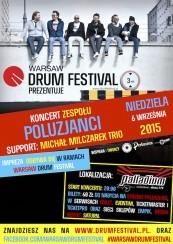 Bilety na Warsaw Drum Festival: Poluzjanci + support
