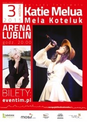 Koncert Katie Melua i Meli Koteluk - 3.09.2015 r. Arena Lublin - 03-09-2015