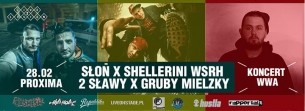 Bilety na koncert WSRH /Sheller & Słoń /Dwa Sławy/ Mielzky w Warszawie - 28-02-2015