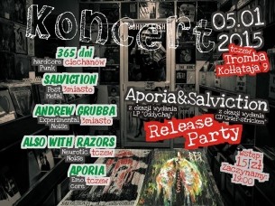 Koncert APORIA & SALVICTION Release Party w Tczewie - 05-01-2015