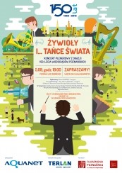 Koncert plenerowy "Żywioły i... tańce świata" w Poznaniu - 05-09-2015