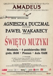 Koncert Święto Muzyki w Poznaniu - 04-10-2015