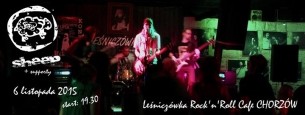 Koncert SHEEP + REBELIANCI  @ Leśniczówka Rock'n'Roll Cafe w Chorzowie - 06-11-2015