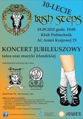 Koncert 10-lecie IRISH STEPS w Częstochowie - 19-09-2015