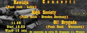 PUNK ROCK KONCERT  we Wrocławiu - 11-09-2015