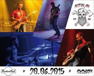 Koncert Antiplan at Rocker Club (Szczecin) - 20-06-2015