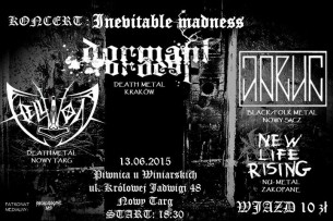 Koncert Inevitable madness w Nowym Targu - 13-06-2015