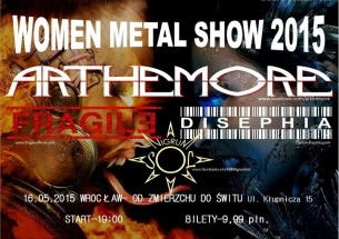 Koncert WOMEN METAL SHOW we Wrocławiu - 16-05-2015