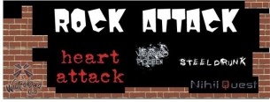 Koncert Rock Attack!!! with Heart Attack, Voodoo Queen, Steel Drunk and Nihil Quest w Bydgoszczy - 16-05-2015