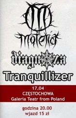 Koncert Materia, Diagnoza, Tranquillizer w Częstochowie - 17-04-2015