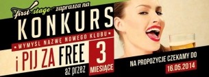 Koncert Wymyśl nazwę nowego klubu First Stage! w Krakowie - 13-05-2014
