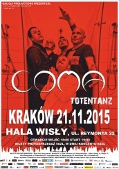 Bilety na koncert Coma w Krakowie - 21-11-2015