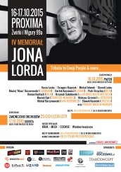 Bilety na koncert IV MEMORIAŁ JONA LORDA w Warszawie - 16-10-2015
