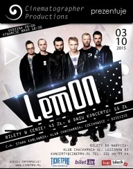 Bilety na koncert LemON - Sprzedaż zakończona! w Czechowicach-Dziedzicach - 03-10-2015