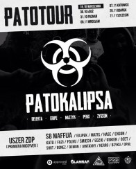 Koncert PATO PARTY ON TOUR ! POZNAŃ [POD MINOGĄ] 16+ - 08-01-2016