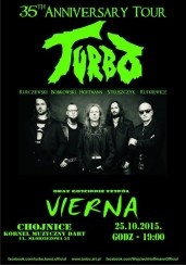 Koncert TURBO + Vierna - 35th Anniversary Tour / Chojnice - 25-10-2015