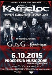 Bilety na koncert Kamelot w Warszawie - 06-10-2015