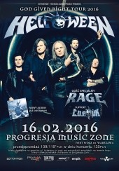 Bilety na koncert Helloween, special guest: Rage, opener: Crimes of Passion w Warszawie - 16-02-2016