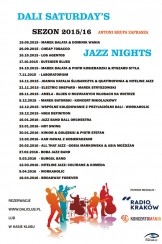 Koncert Dali Saturday's Jazz Nights w Krakowie - 14-11-2015