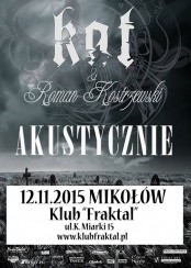 Koncert KAT & Roman Kostrzewski-akustycznie 12.11.2015 MIKOŁÓW Fraktal - 12-11-2015