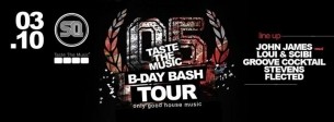 Koncert Taste The Music 5th B-DAY BASH! @ SQ klub | Lista FB do 23:00 wstęp FREE! w Poznaniu - 03-10-2015