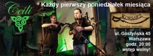 Celtogranie i hasanie - koncert duetu Ceili w Warszawie - 05-10-2015
