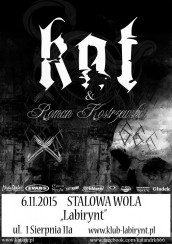 Koncert KAT & Roman Kostrzewski-6.11.2015 STALOWA WOLA Labirynt - 06-11-2015