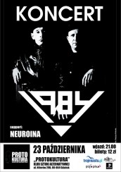Koncert 1984 + Neuroina GDAŃSK PROTOKULTURA KLUB w Tczewie - 23-10-2015