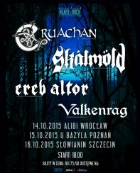 Bilety na koncert Cruachan, Skalmold, Ereb Altor, Valkenrag we Wrocławiu - 14-10-2015