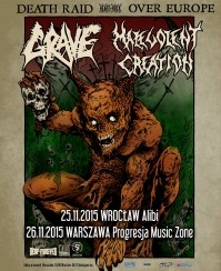 Bilety na koncert Grave, Malevolent Creation w Warszawie - 26-11-2015