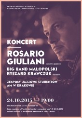 Koncert Big Band Małopolski, Rosario Giuliani, Ryszard Krawczuk w Krakowie - 24-10-2015