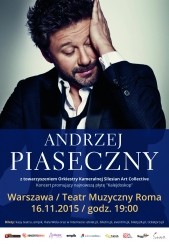 Bilety na koncert Andrzej Piaseczny "Kalejdoskop" - Sprzedaż zakończona! w Warszawie - 16-11-2015