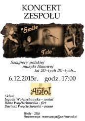 Koncert zespołu Smile Trio w Gdyni - 06-12-2015