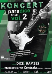 Koncert Dice - Paradice Tour vol. 2 w Kołobrzegu - 20-11-2015