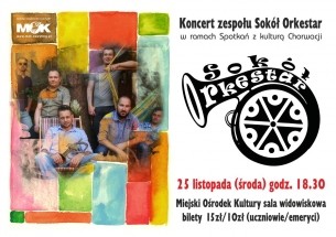 Koncert  Sokół Orkestar na Zdravo! w Nowym Targu - 25-11-2015