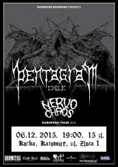 Koncert Pentagram, NERVOCHAOS w Katowicach - 06-12-2015