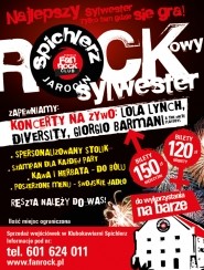 Koncert Sylwester Na Rockowo [Diversity + Lola Lynch + Giorgio Barmani & The White Playboys w Jarocinie - 31-12-2015